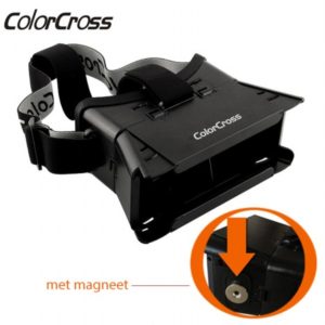 ColorCross Virtual Reality 3D Bril inclusief Magneet