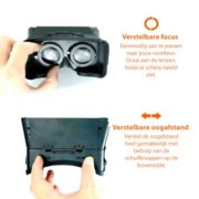 ColorCross Virtual Reality 3D Bril inclusief Magneet
