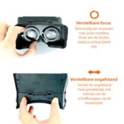 ColorCross Virtual Reality 3D Bril voor 4-6%22 Smartphones - 4